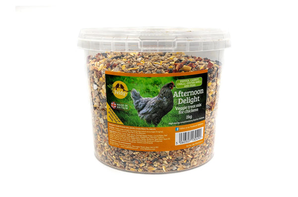 Feldy Afternoon Delight Fruity Treat Mix For Chickens 2Kg