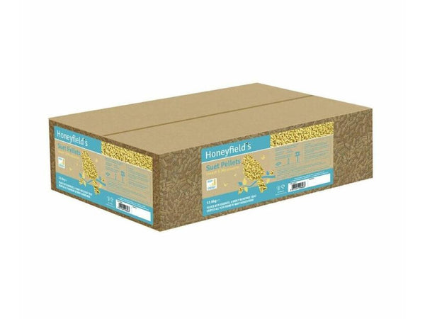 Honeyfields Insect & Mealworm Suet Pellets - 12.6kg