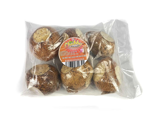 Pack of 6 Chubby Whole Filled Coconuts