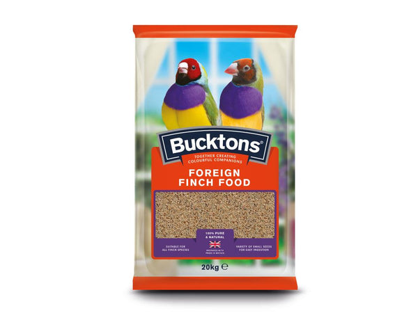 Bucktons Foreign Finch Bird Food 20Kg