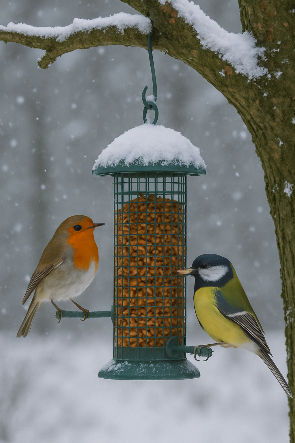 Feeding Wildlife During Winter | Tips for Birds & Garden Visitors ...
