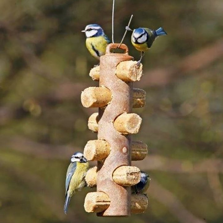 Suet To Go Suet Log Feeder Filled With Logs