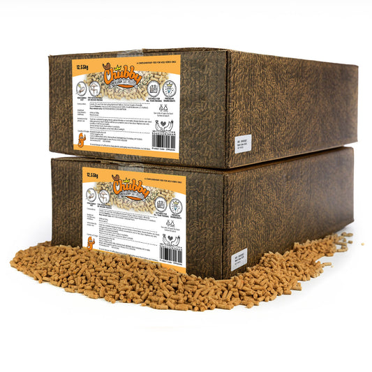 25.1Kg Chubby High-Energy Mealworm Suet Pellets