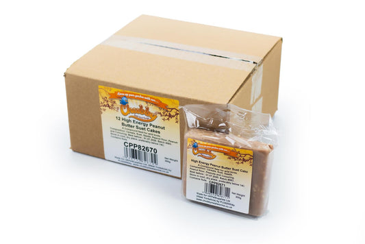12 x Chubby High Energy Suet Cakes with Peanut Butter