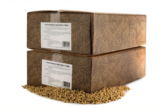 25.1Kg Chubby High-Energy Mealworm Suet Pellets