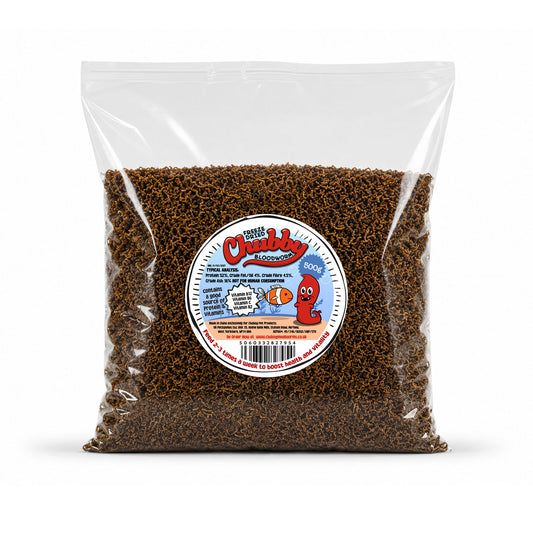 500g Freeze Dried Bloodworm