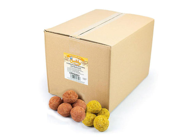 160 Chubby Premium Suet Balls with Berry & Mealworms 12.55kg