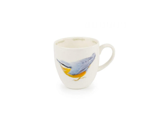 CJ Wildlife Illustrated Nuthatch Mug - Elwin Van Der Kolk Design