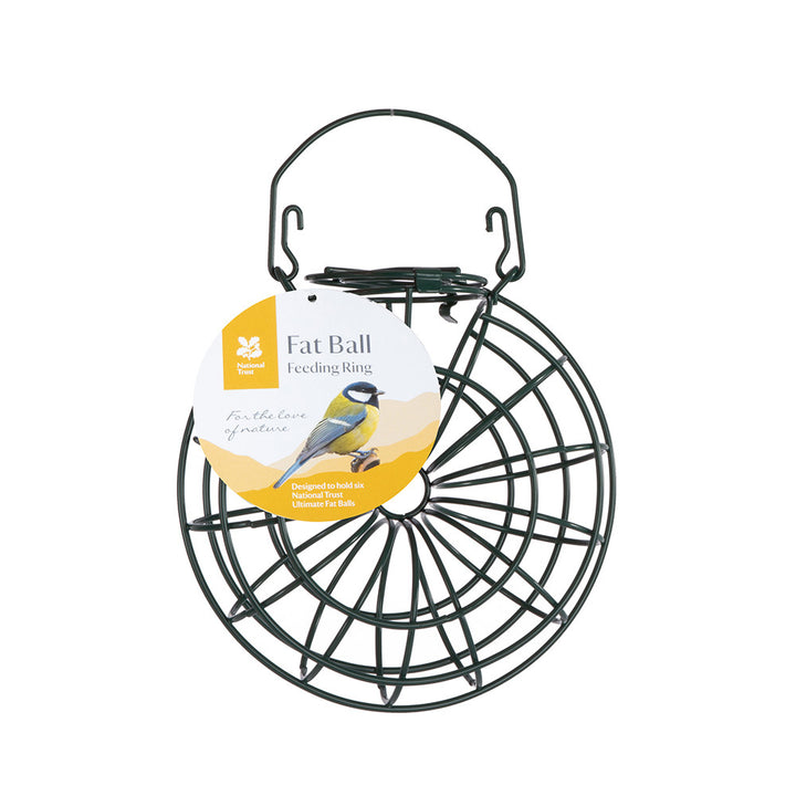 National Trust Fat Ball Feeding Ring with Tag