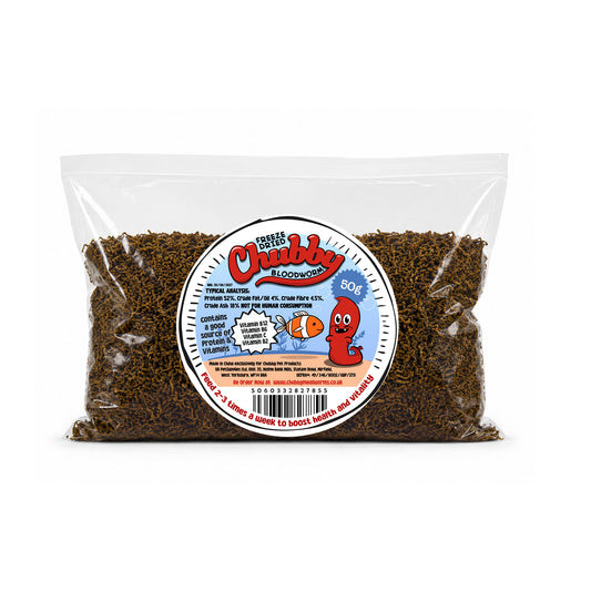 50g Freeze Dried Bloodworm