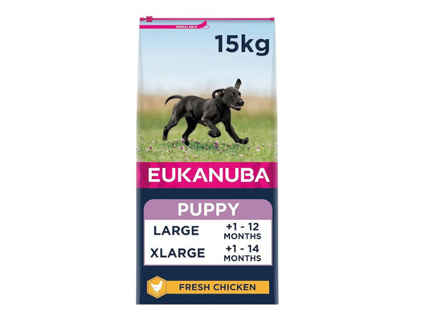 Eukanuba Complete Dry Dog Food for Puppy Large and Giant Breeds 15 kg