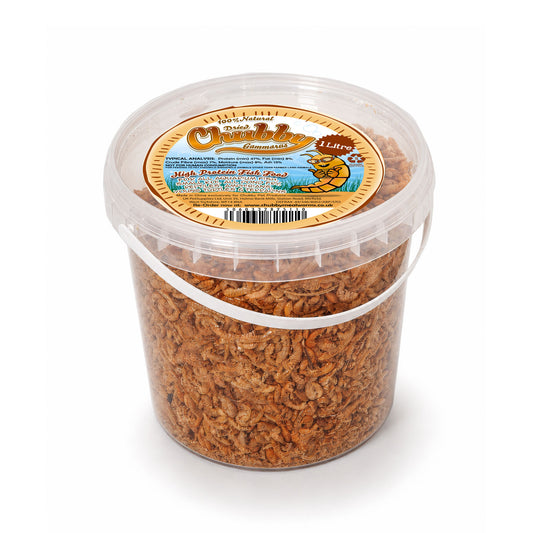 1 Litre of Chubby Dried Gammarus