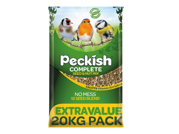 Peckish Complete Seed & Nut No Mess Mix 20Kg