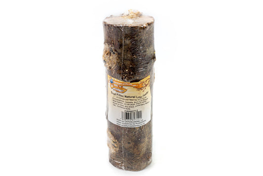 Suet Filled Natural Wooden 3 Hole Suet Log Feeder