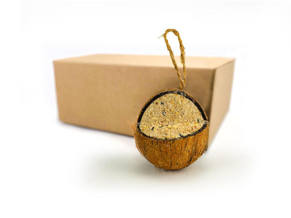 Box of 12 Sustainable  Quarter Cut Coconuts - Made with insect oil