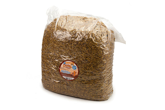 12.55Kg Bulk Bag Dried Mealworms