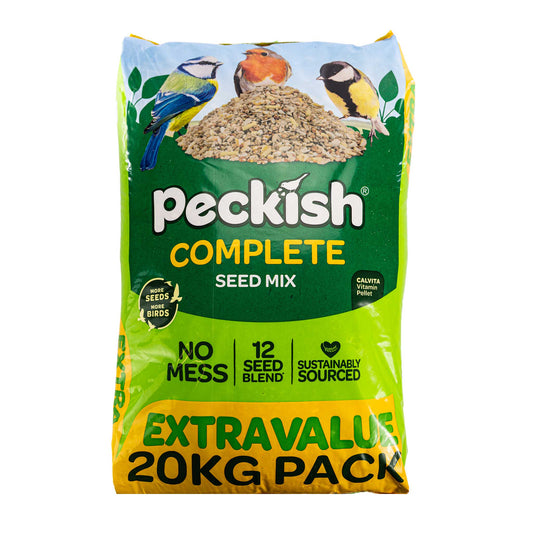 Peckish Complete Seed & Nut No Mess Mix 20Kg