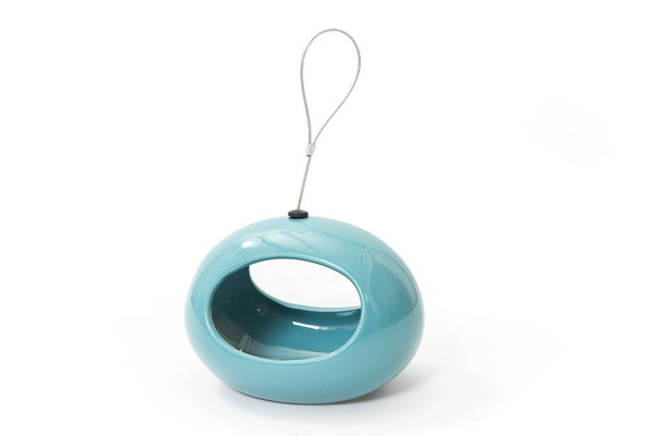 CJ Wildlife Selo Blue Oval Hanging Water Dish