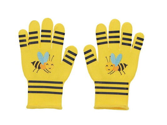 Fallen Fruits Childrens Gardening Gloves - Bee