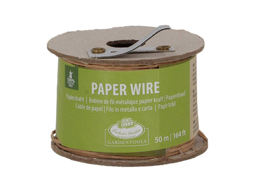 Fallen Fruits Paper Garden Wire 50m with Cutter