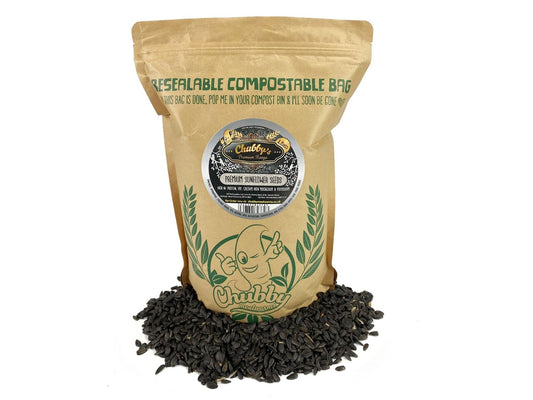 Chubby Premium Black Sunflower Seeds 1.5kg