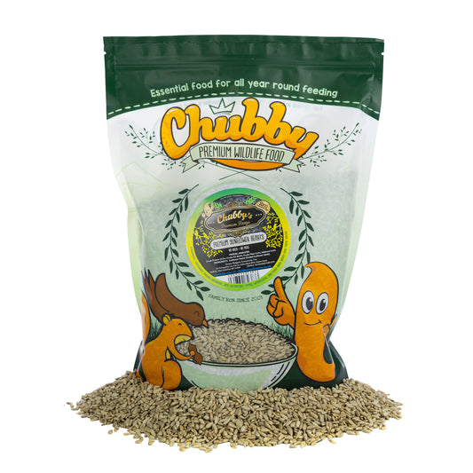 2kg Chubby Sunflower Hearts - Biodegradable Bag