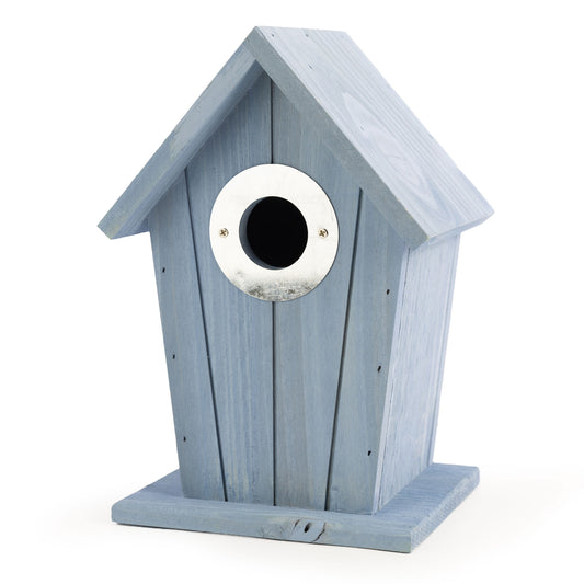 Cabin Nest Box - Blue 32 mm