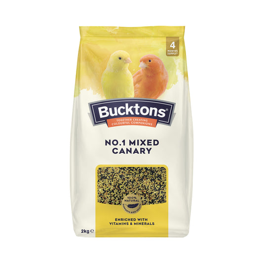 Bucktons Mo.1 Mixed Canary Food 2Kg