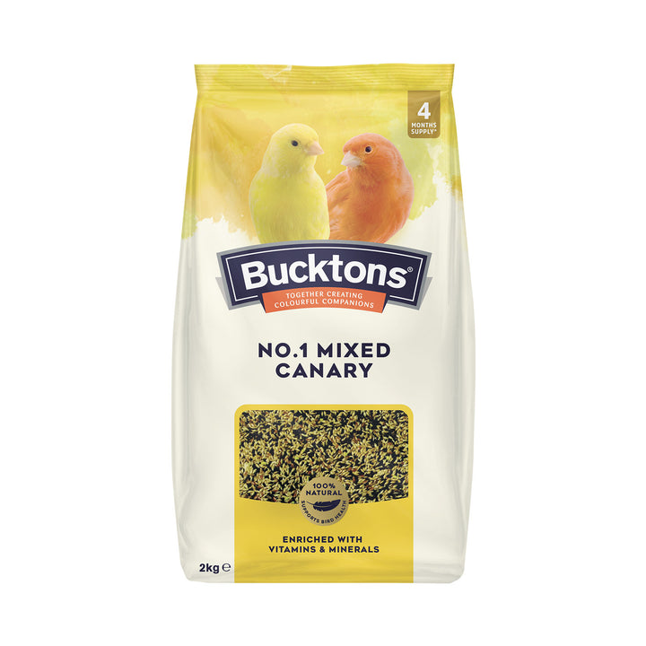 Bucktons Mo.1 Mixed Canary Food 2Kg