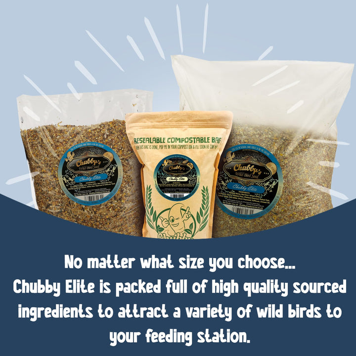 Chubby's Wild Bird Seed - Elite 12.6Kg