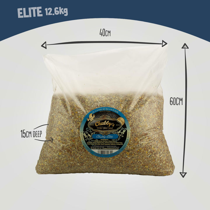 Chubby's Wild Bird Seed - Elite 12.6Kg