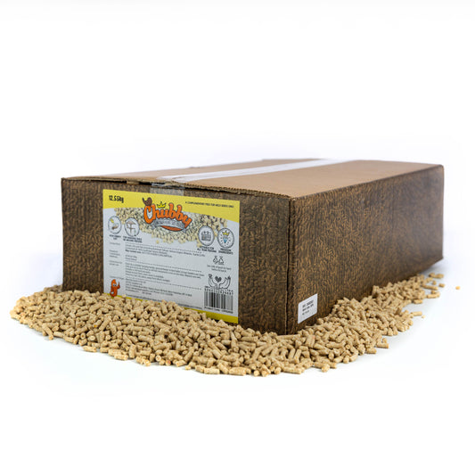 12.55kg sunflower heart suet pellets box from Chubby Mealworms
