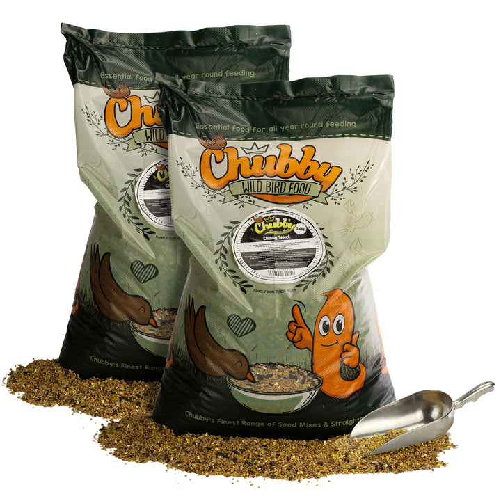 Chubby's Wild Bird Seed - Won't Grow 25.2Kg