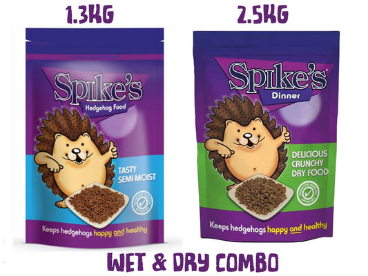Spikes Hedgehog Food Wet & Dry Combo