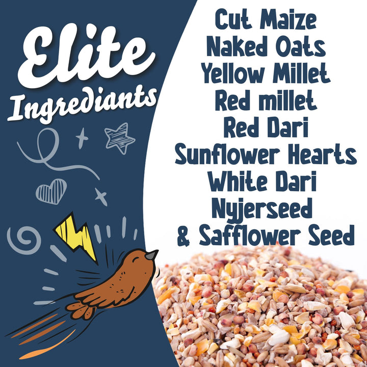 Chubby's Wild Bird Seed - Elite 12.6Kg