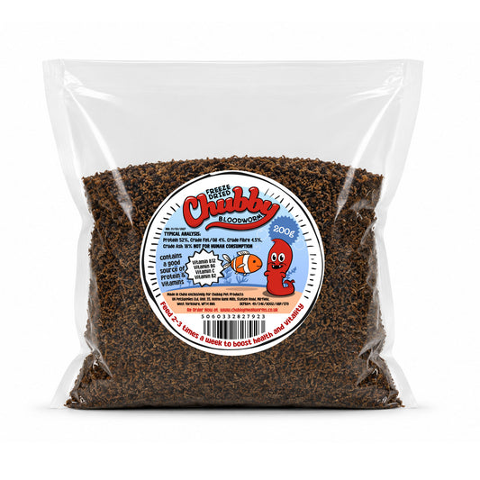 200g Freeze Dried Bloodworm