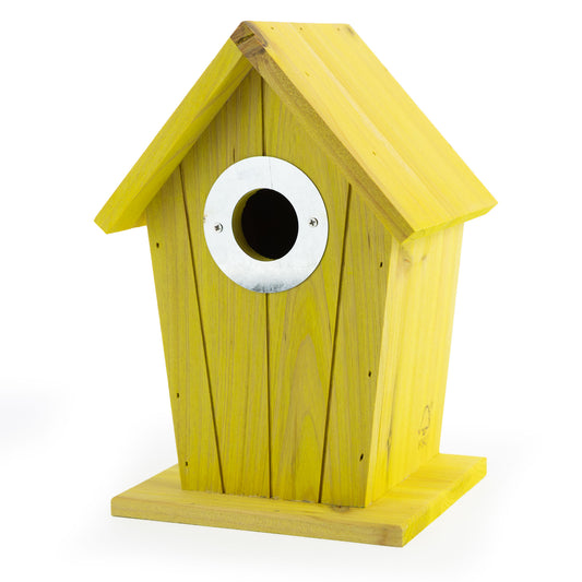 Cabin Nest Box - Yellow 32 mm