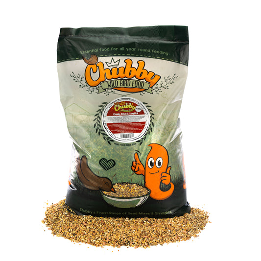 Chubby Robin & Songbird Wild Bird Seed Mix 12.6Kg