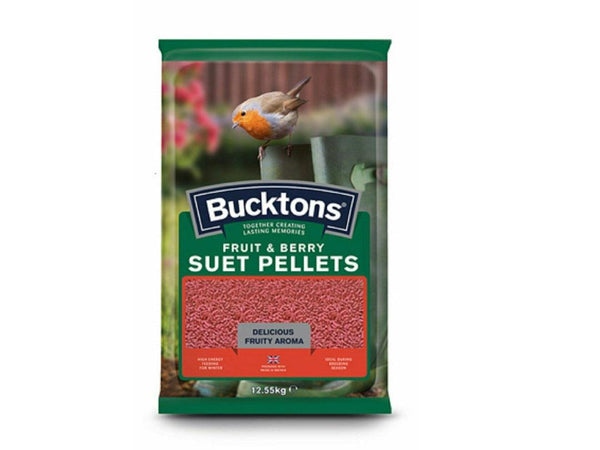 25.1kg Bucktons Fruit & Berry Suet Pellets