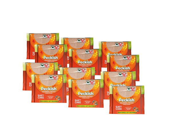 Peckish Squirrel Proof Suet Cake Pack of 12