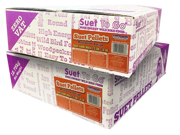 25.5Kg Suet To Go High-Energy Mealworm Suet Pellets