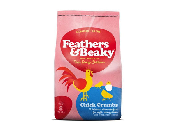 Feathers & Beaky Chick Crumbs 4Kg