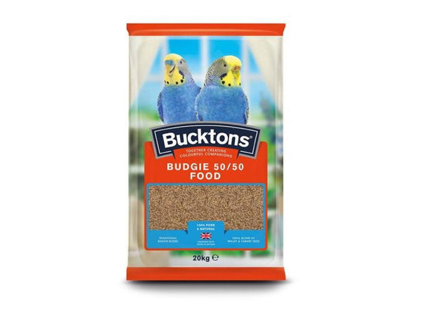 Bucktons 50/50 Budgie Food 20kg