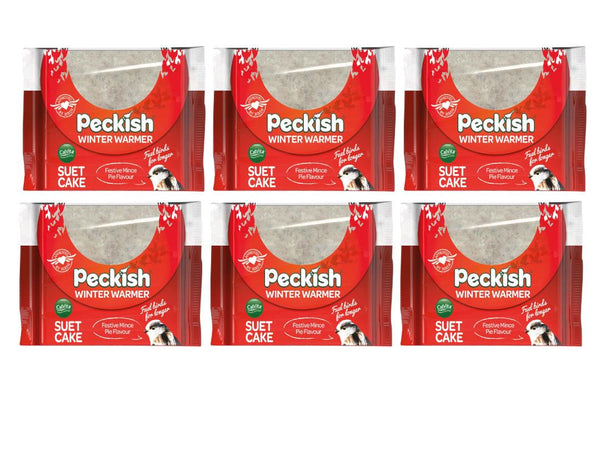 Peckish Winter Warmer Suet Cake Pack of 6